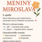 Meniny Izidor – 4. apríl