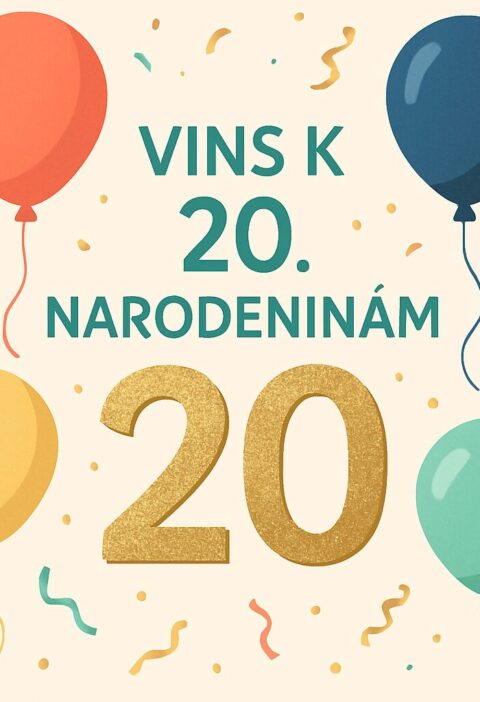 Vinš k 20. narodeninám