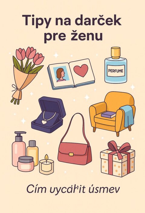 Tipy na darček pre ženu