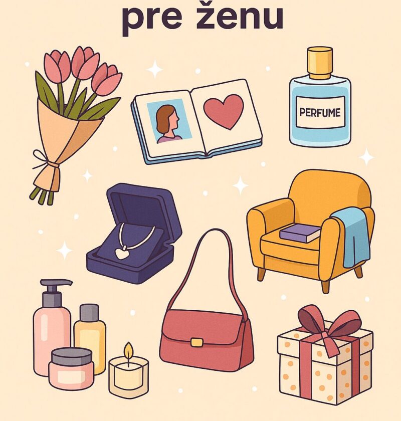 Tipy na darček pre ženu
