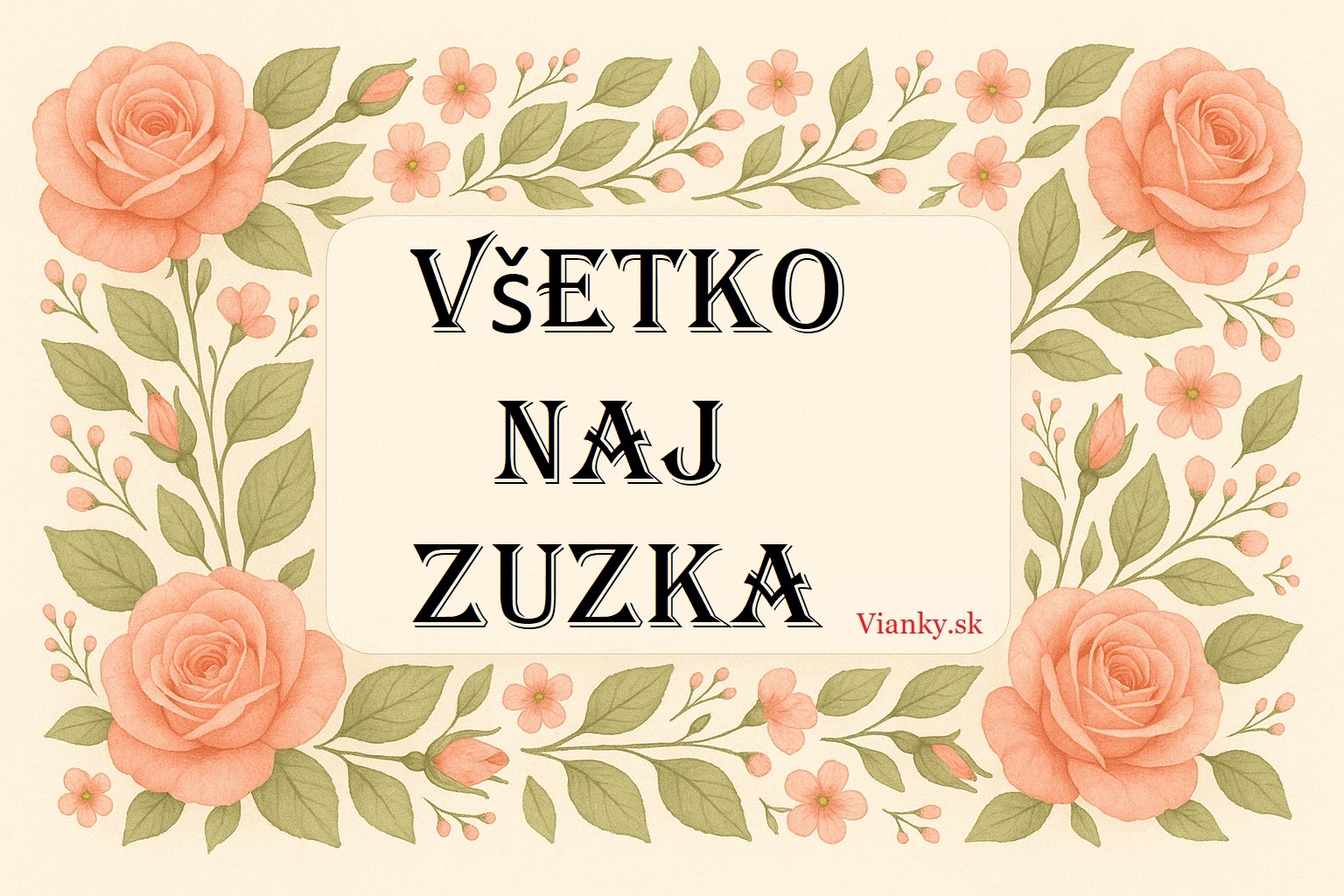 Všetko naj Zuzka
