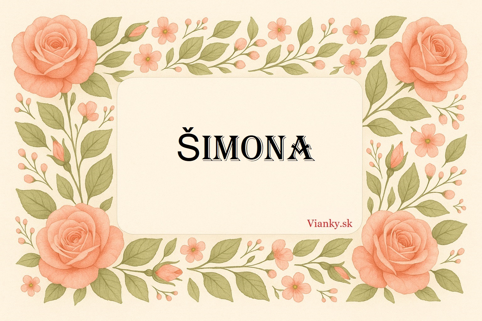 🌷 Gratulácia k meninám: Šimona (30. október) 🌷