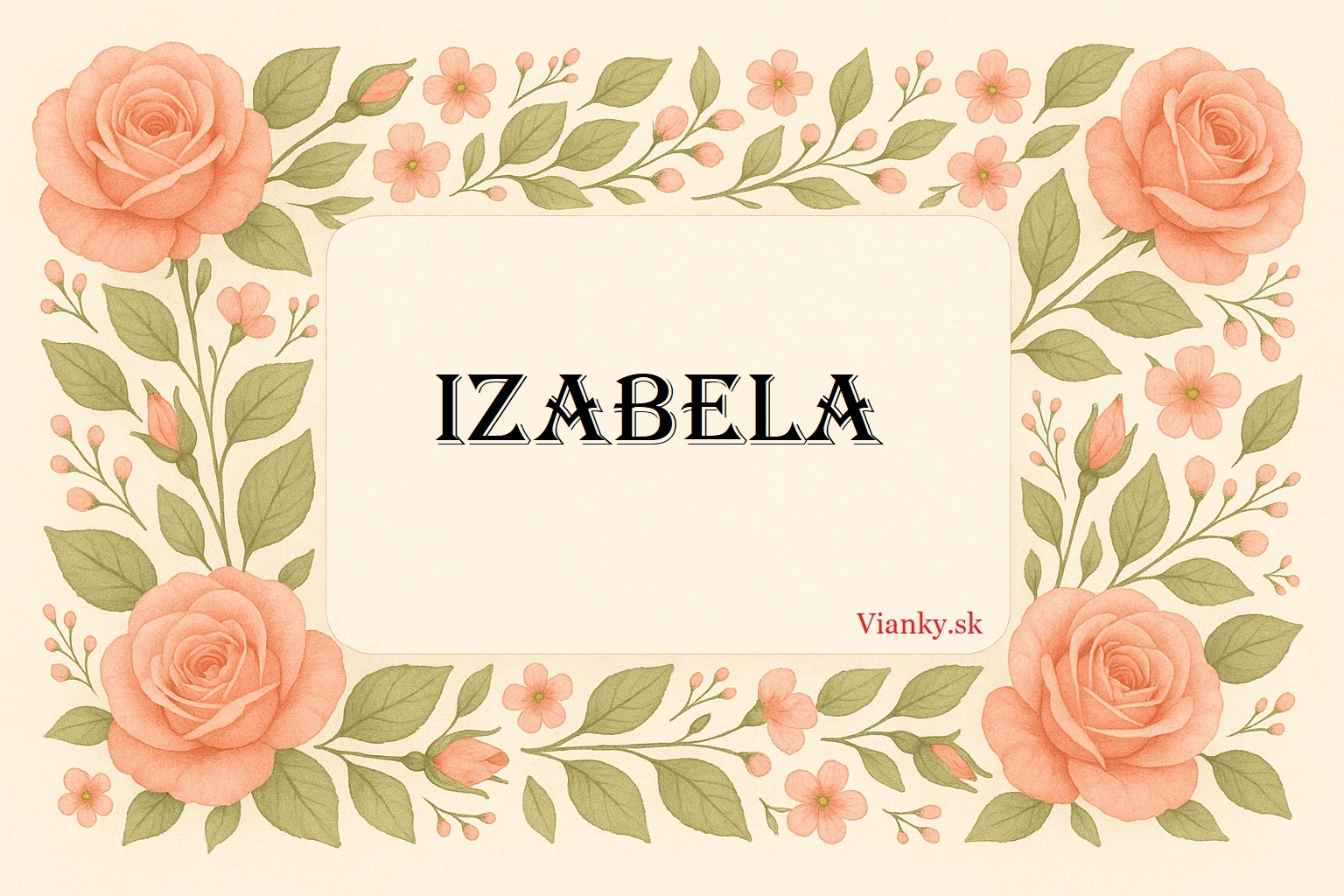 🌸✨ Gratulácia k meninám: Izabela (9. december) ✨🌸