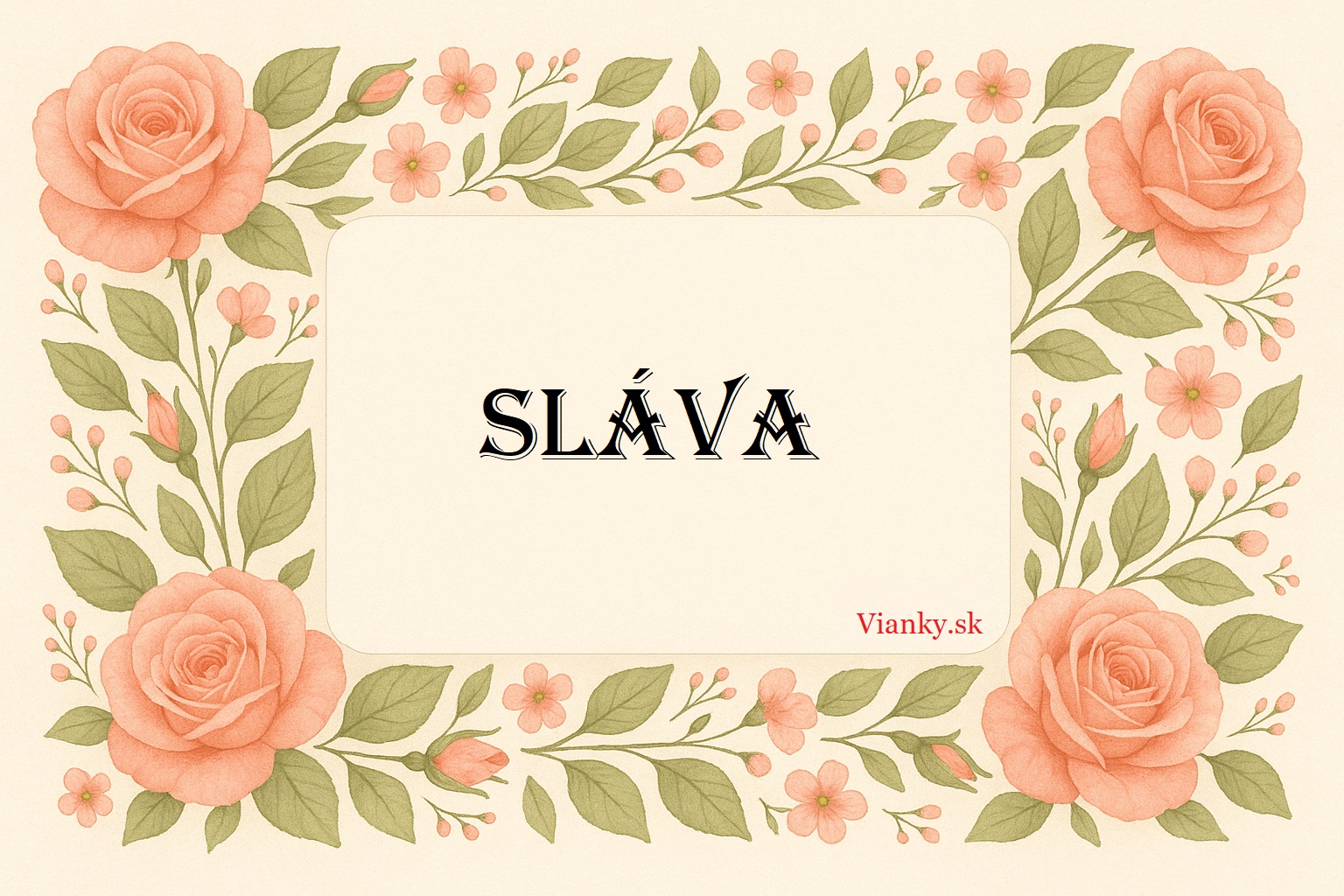 🌟🎉 Gratulácia k meninám: Sláva (18. december) 🎉🌟