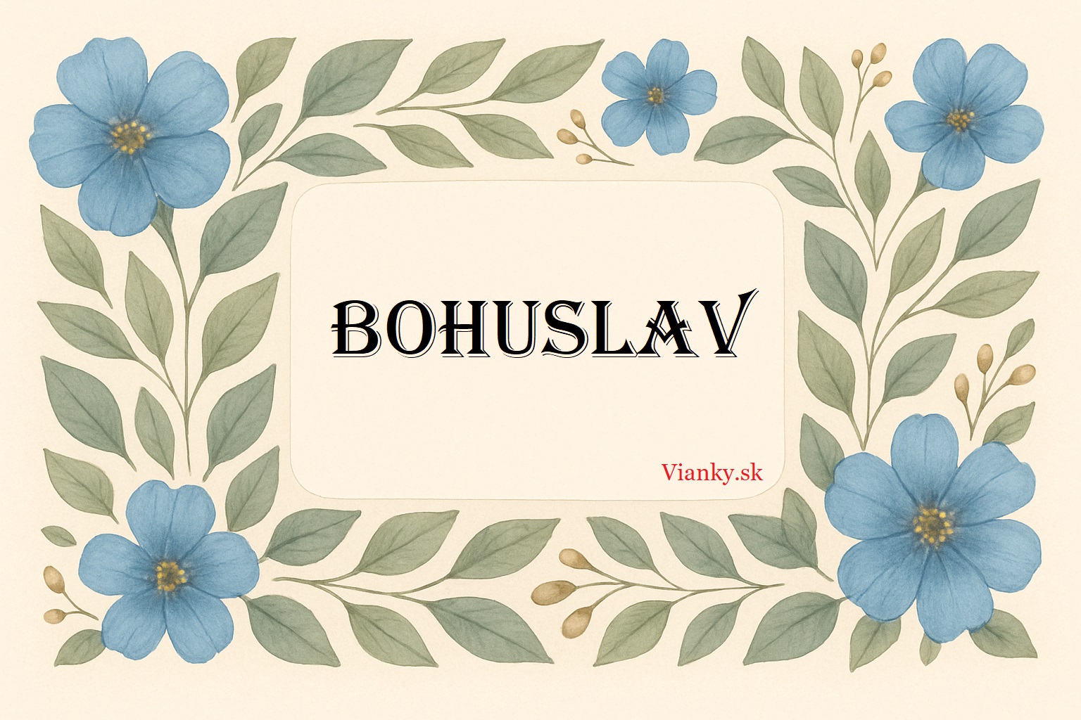 ✨🌸 Gratulácia k meninám: Bohuslava (7. január) 🌸✨