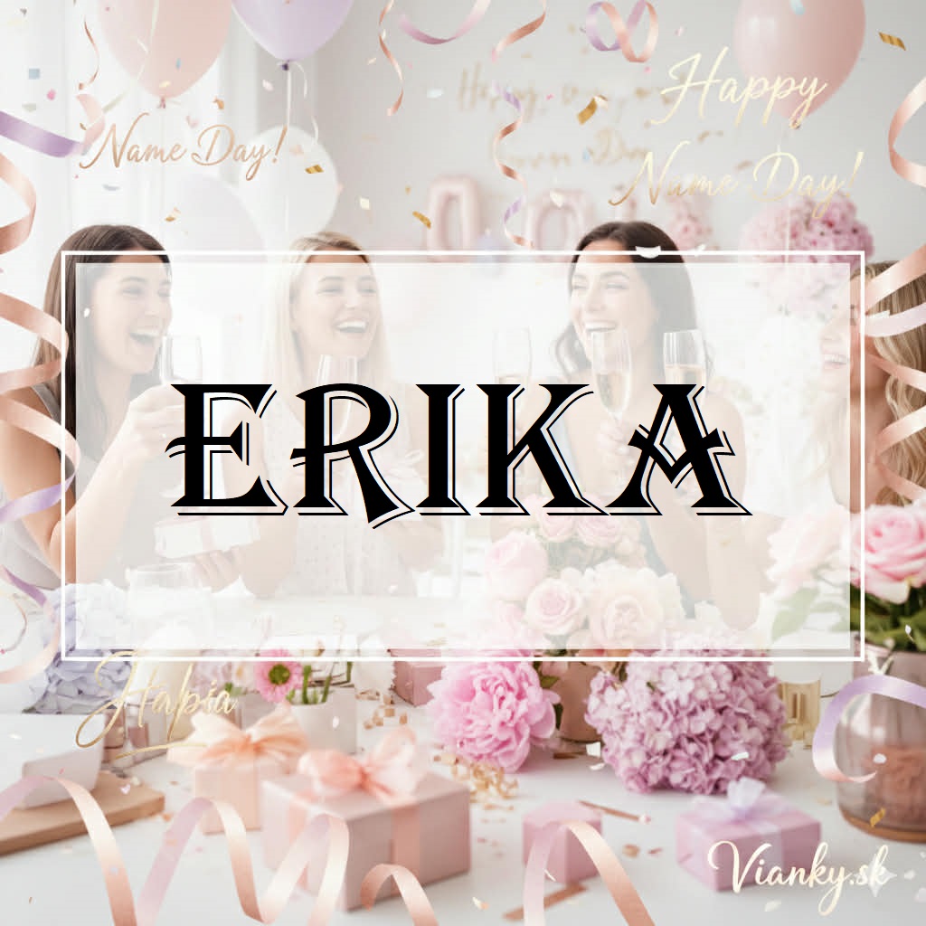 ✨🌸 Gratulácia k meninám: Erika (2. február) 🌸✨