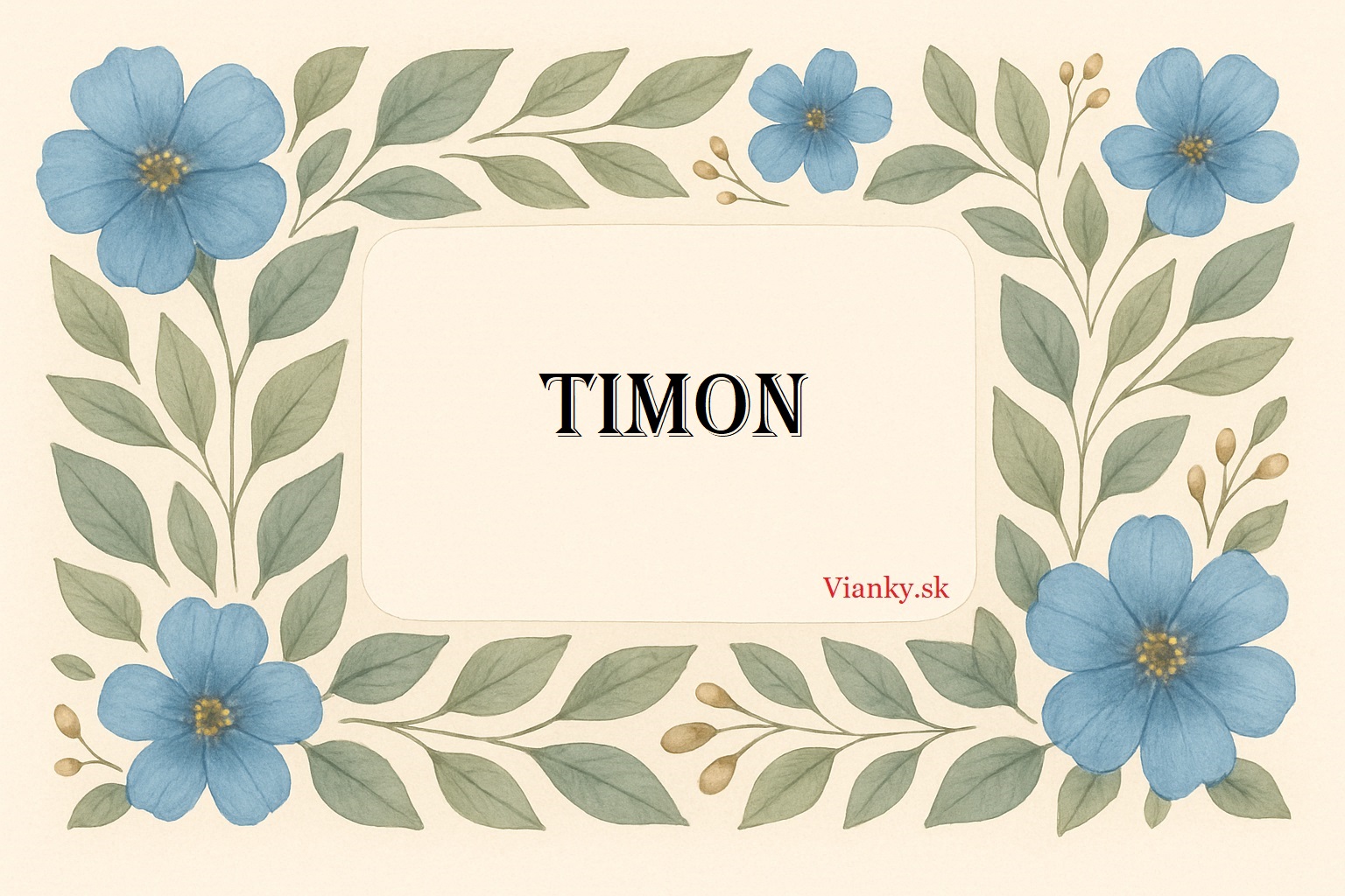 ✨🕊️ Gratulácia k meninám: Timon (24. január) 🕊️✨