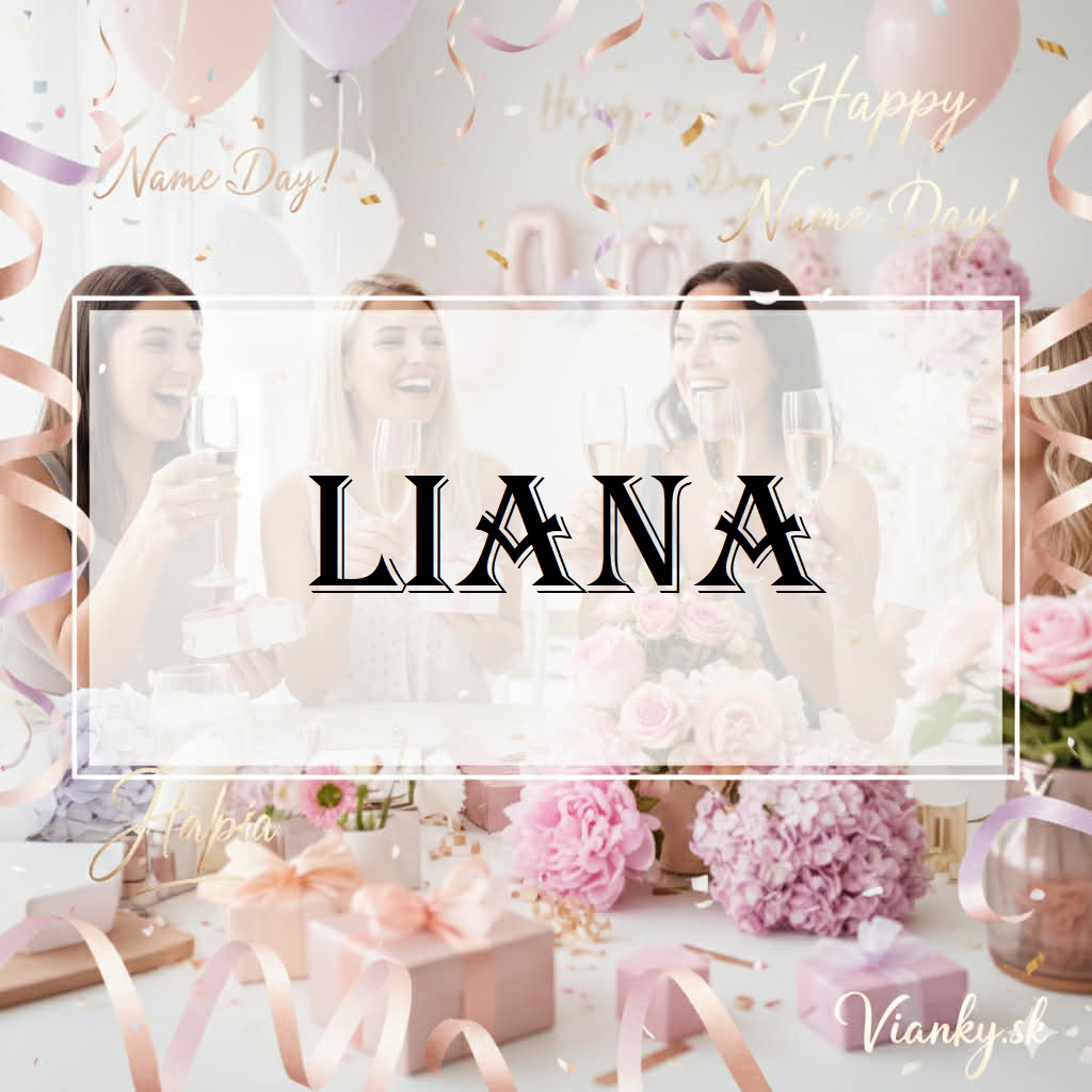 👉 ✨🌸 Gratulácia k meninám: Liana (16.2.) 🌸✨
