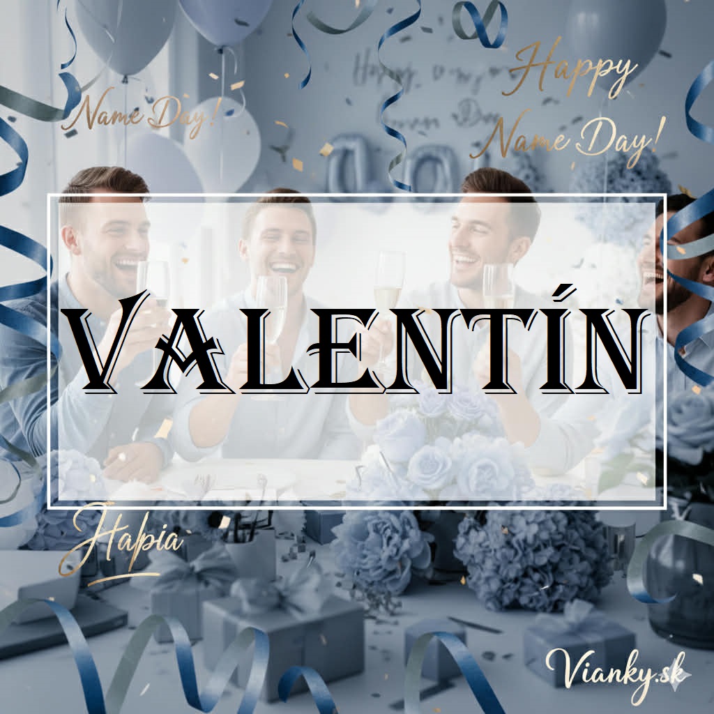 👉 💖✨ Gratulácia k meninám: Valentín (14.2.) ✨💖