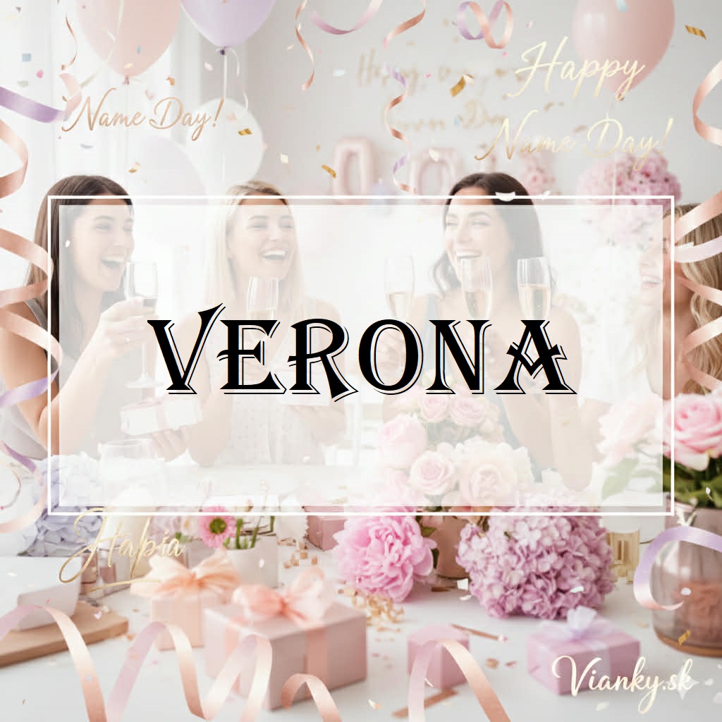 🌸✨ Gratulácia k meninám: Verona (4. február) ✨🌸
