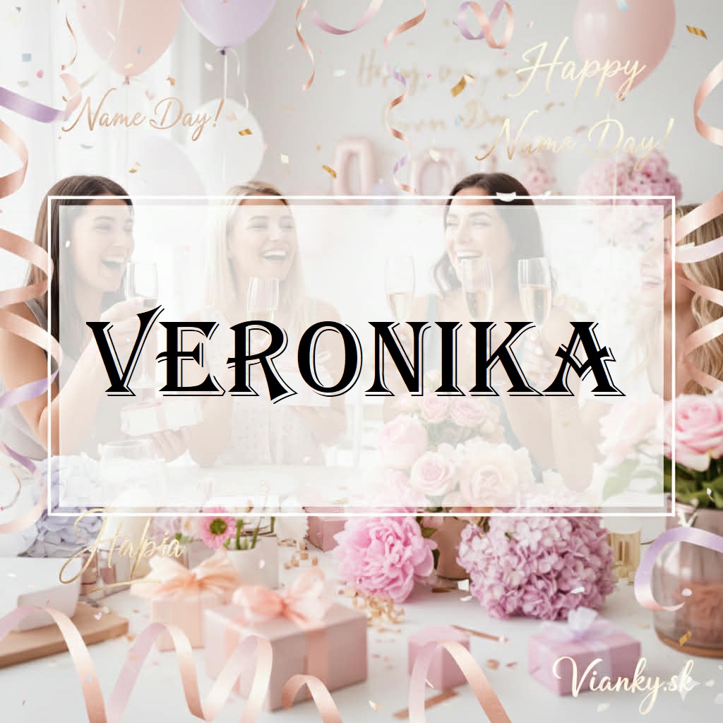 🌸✨ Gratulácia k meninám: Veronika (4. február) ✨🌸